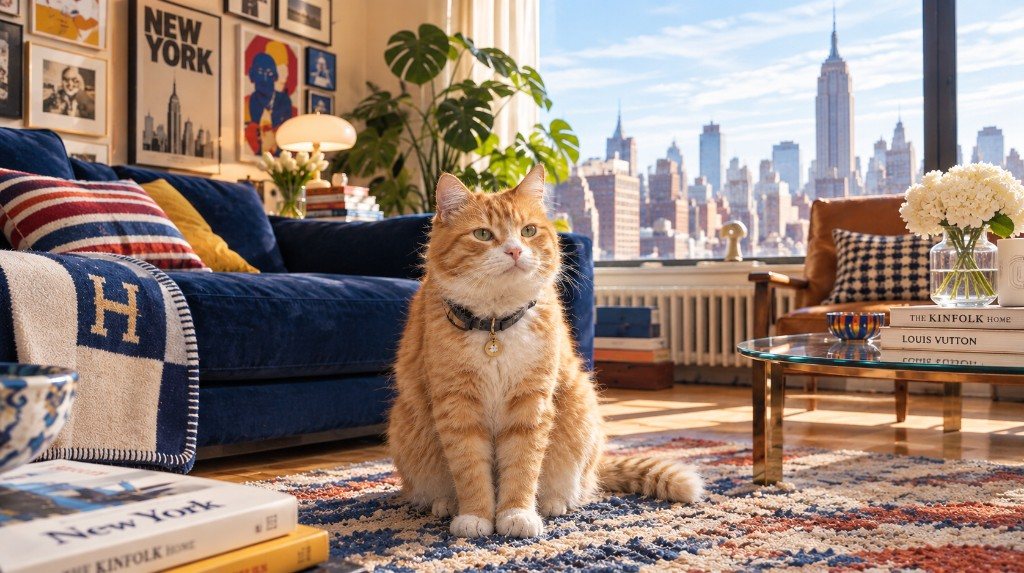 Cat before the costume edit
